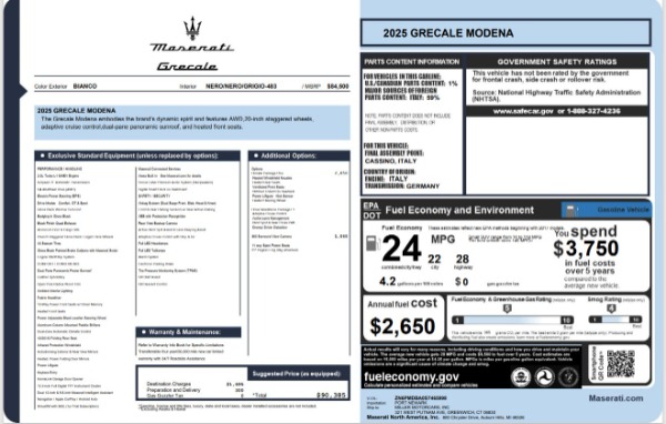 2025 Maserati Grecale