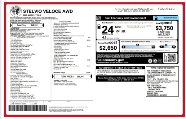 2025 Alfa Romeo Stelvio