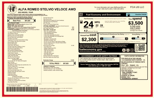 2023 Alfa Romeo Stelvio