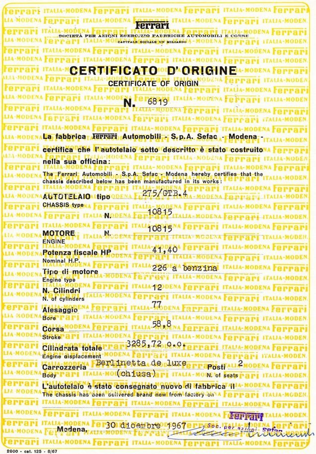 Used-1967-Ferrari-275-GTB/4