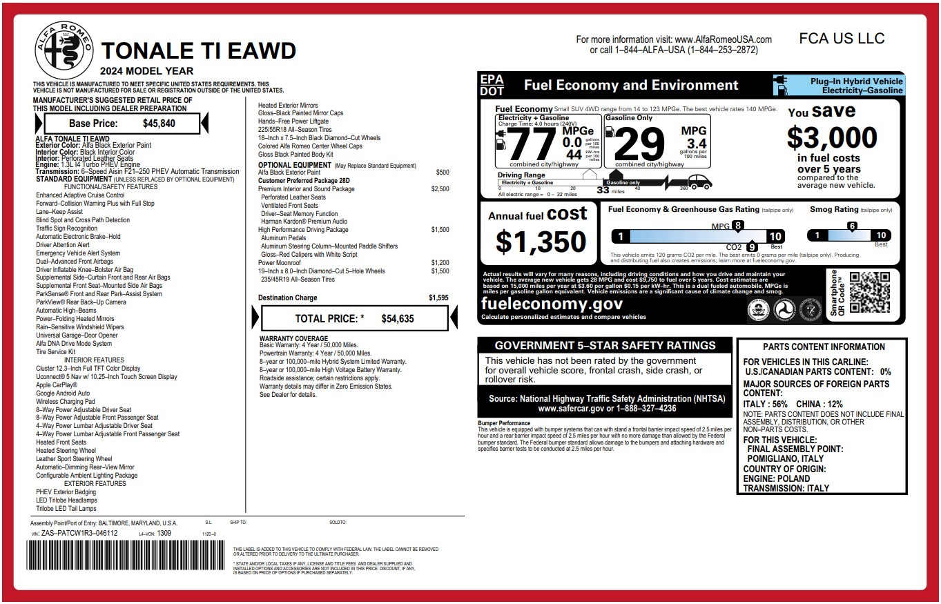 New-2024-Alfa-Romeo-Tonale-Ti
