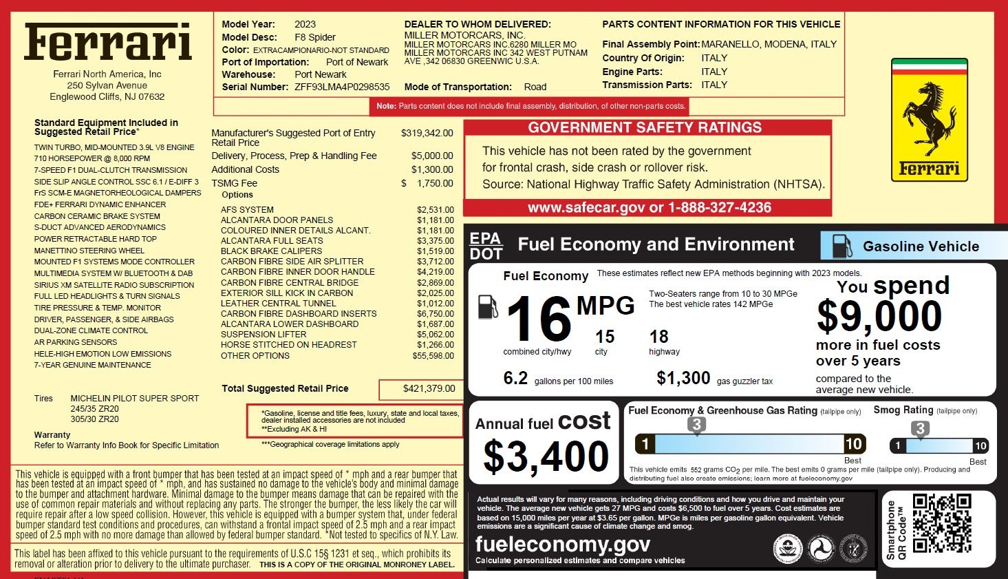 Used-2023-Ferrari-F8-Spider