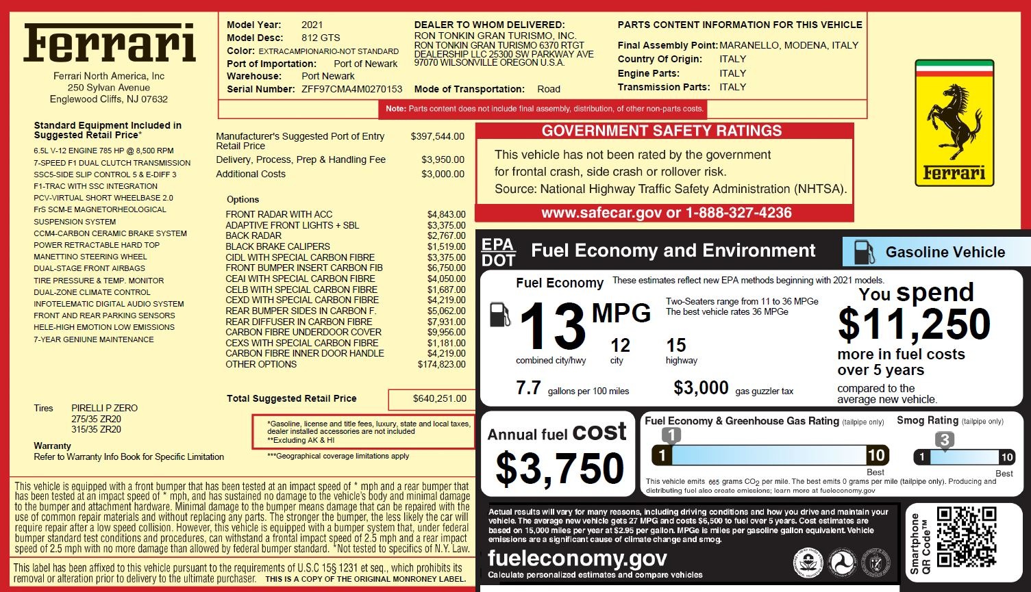Used-2021-Ferrari-812-GTS