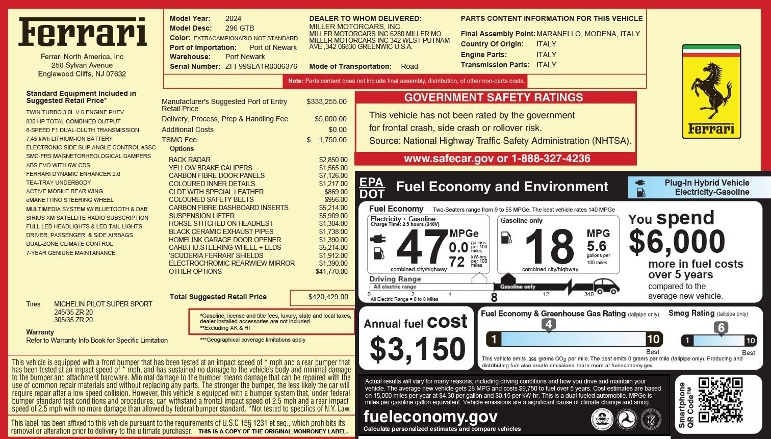 Used-2024-Ferrari-296-GTB