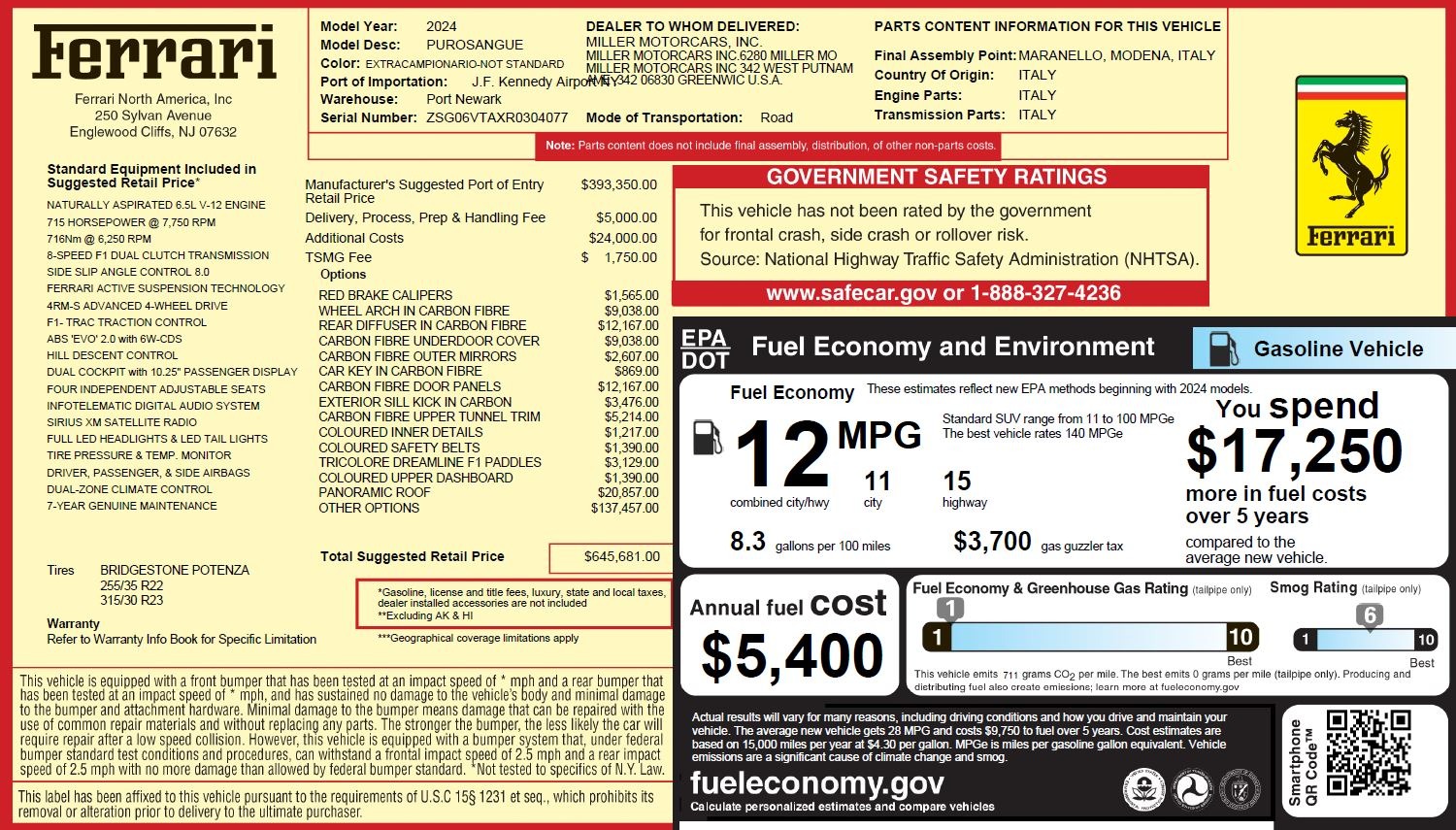Used-2024-Ferrari-Purosangue