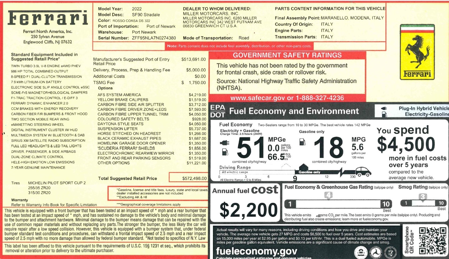 Used-2022-Ferrari-SF90-Stradale