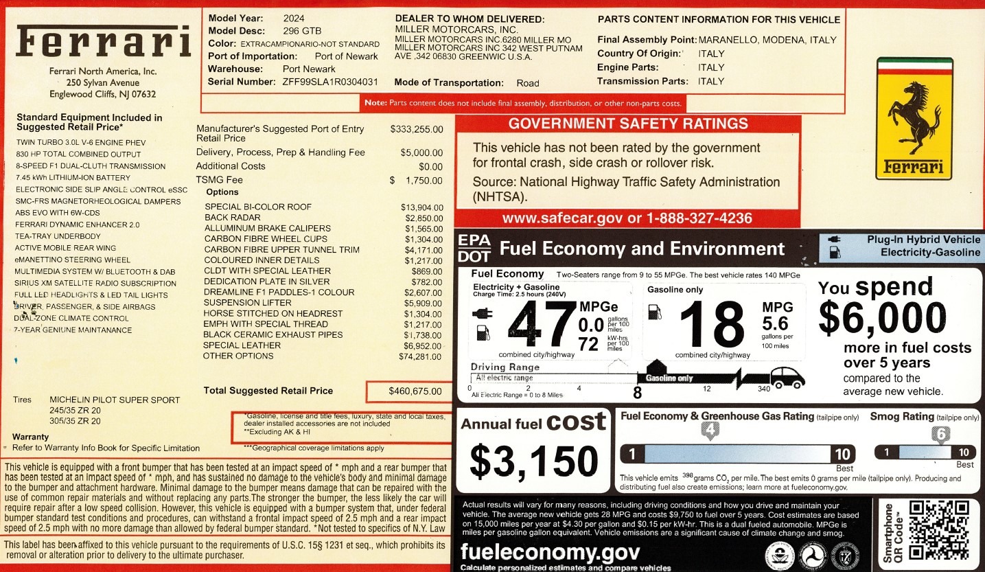 Used-2024-Ferrari-296-GTB