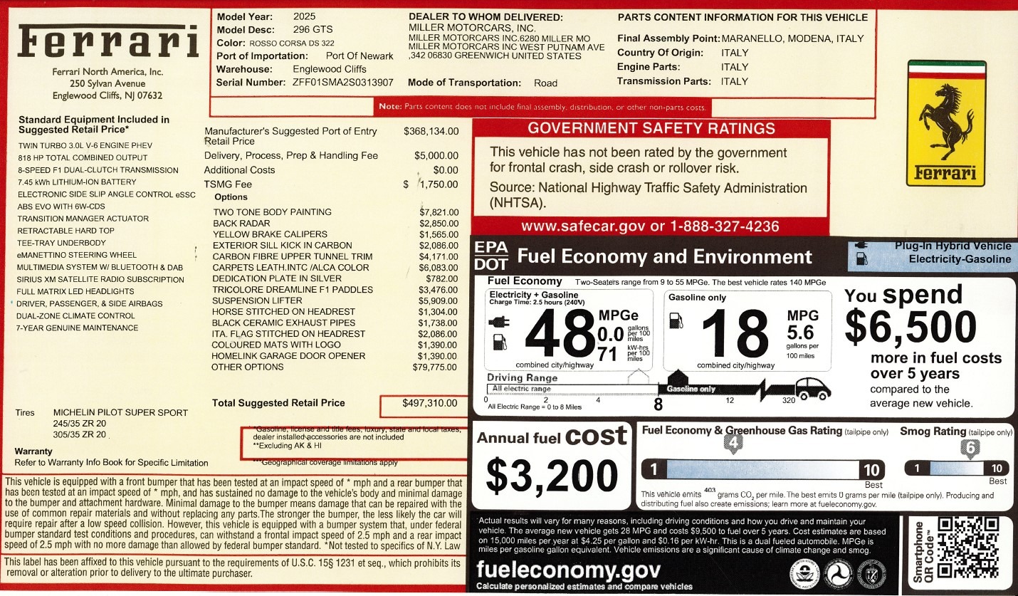 Used-2025-Ferrari-296-GTS