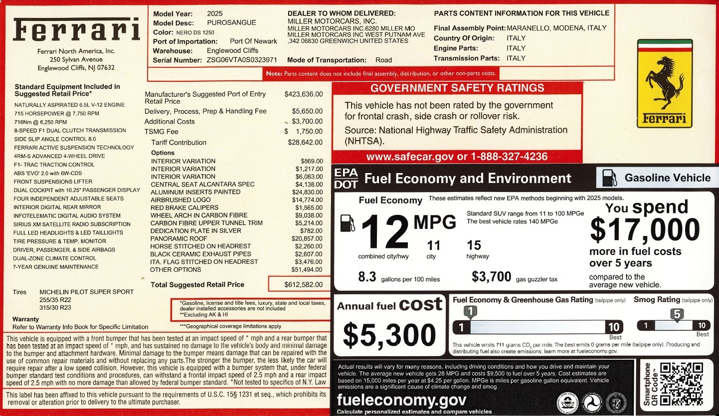 Used-2025-Ferrari-Purosangue