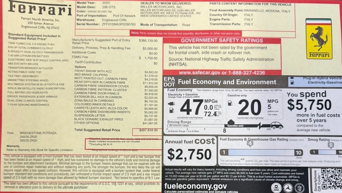 Used-2023-Ferrari-296-GTS